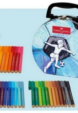 ΜΑΡΚΑΔΟΡΟΙ FABER CASTELL CONNECTOR ΠΟΔΟΣΦΑΙΡΟ 33ΤΜΧ