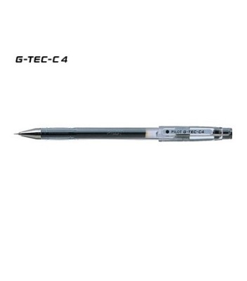 ΣΤΥΛΟ GEL PILOT G-TEC-C4 0.4 ΜΑΥΡΟ (XF)