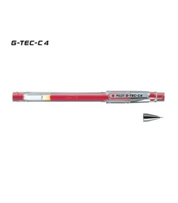 ΣΤΥΛΟ GEL PILOT G-TEC-C4 0.4 KOKKINO (XF)