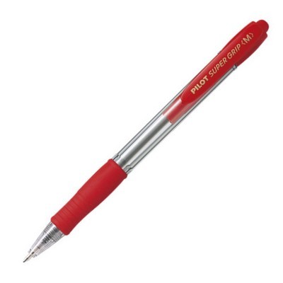 ΣΤΥΛΟ PILOT SUPER GRIP 1.0mm M ΚΟΚΚΙΝΟ (ΜΕΛΑΝΙ ΛΑΔΙΟΥ)