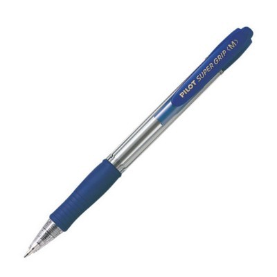 ΣΤΥΛΟ PILOT SUPER GRIP 1.0mm M ΜΠΛΕ (ΜΕΛΑΝΙ ΛΑΔΙΟΥ)