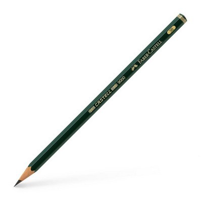 ΠΡΑΣΙΝΟ ΜΟΛΥΒΙ ΣΧΕΔΙΟΥ FABER CASTELL 9000  119003