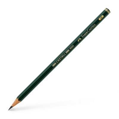 ΠΡΑΣΙΝΟ ΜΟΛΥΒΙ ΣΧΕΔΙΟΥ FABER CASTELL 9000 5B