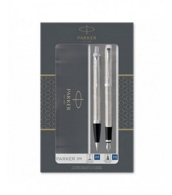 ΣΕΤ PARKER IM DUO ESSENTIAL STAINLESS STEEL PEN & BALLPEN