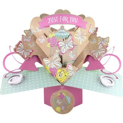 3D POP UP BIRTHDAY CARD BUTTERFLIES