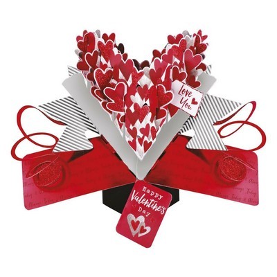 3D POP UP CARD VALENTINE'S DAY