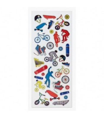 ΑΥΤΟΚΟΛΛΗΤΑ STICKERS 832 SKATEBOARD 31X11cm