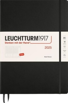 WEEKLY PLANNER LEUCHTTURM 2025,A4 PLUS,HARDCOVER ΜΑΥΡΟ