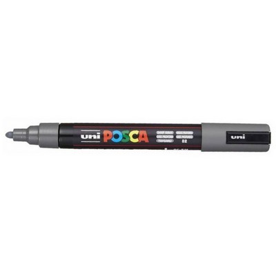 ΜΑΡΚΑΔΟΡΟΣ UNI POSCA PC-5M MEDIUM DARK GREY