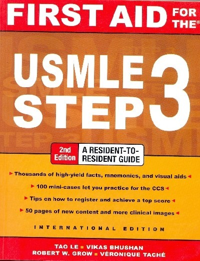 FIRST AID FOR THE  USMLE STEP 3