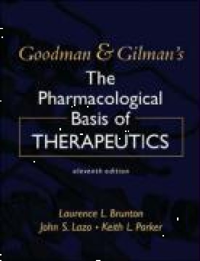 THE PHARMACOLOGICAL BASISI OF THERAPEUTICS