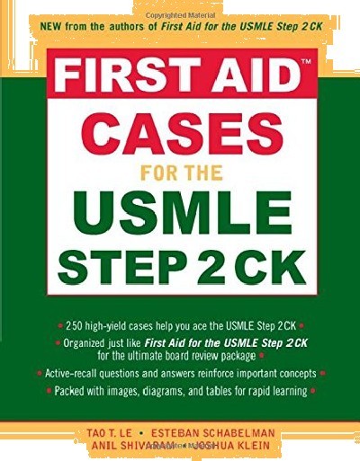 FIRST AID CASES FOR THE USMLE  STEP 2 CRITICAL KNOWLEDGE