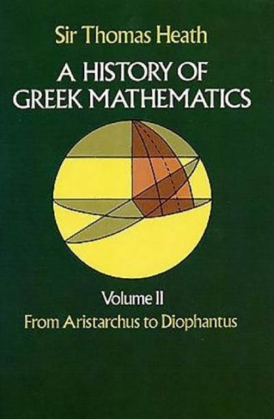 A HISTORY OF GREEK MATHEMATICS