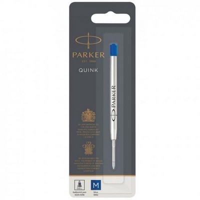 PARKER QUINKFLOW BALLPEN REFILLS BLUE MEDIUM