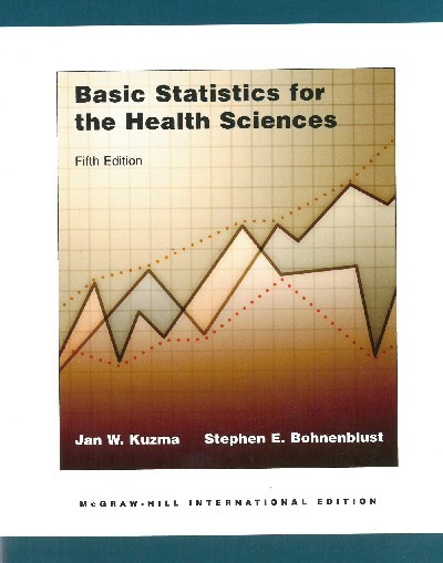 BASIC STATISTICS  FOR THE HEALTH SCIENCES