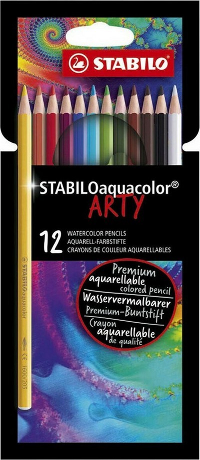 ΜΠΟΓΙΕΣ STABILO AQUACOLOR ARTY 12 TMX 1612