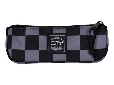 ΚΑΣΕΤΙΝΑ CITY ECLAIR 26499 GREY CHECKERS 1zip