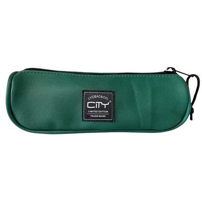 ΚΑΣΕΤΙΝΑ CITY ECLAIR LEATHERLIKE 27999 GREEN 1 ZIP