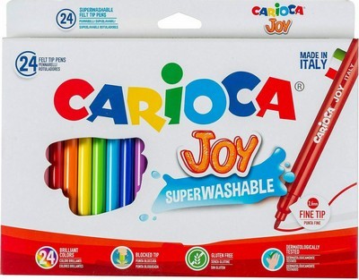 ΜΑΡΚΑΔΟΡΟΙ CARIOCA JOY SUPERWASHABLE 24 TMX