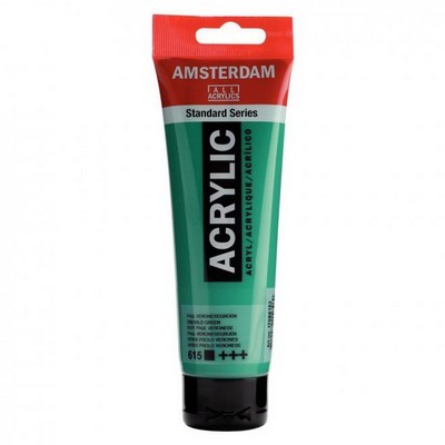 ΑΚΡΥΛΙΚΟ AMSTERDAM ALL ACRYLICS STANDART EMERALD GREEN 615 120ml