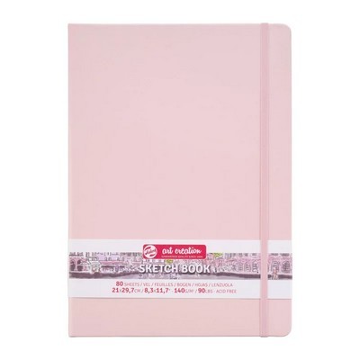 TALENS SKETCH BOOK PASTEL PINK 80Φ 13X21 140gr