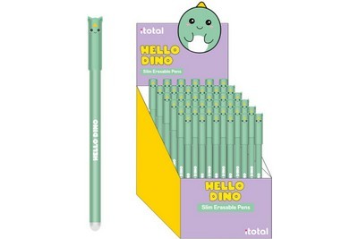 ΣΤΥΛΟ i-TOTAL XL1873A ERASABLE PEN CAP 0,5mm HELLO DINO