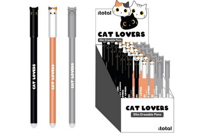 ΣΤΥΛΟ i-TOTAL XL1873A ERASABLE PEN CAP 0,5mm CAT LOVERS