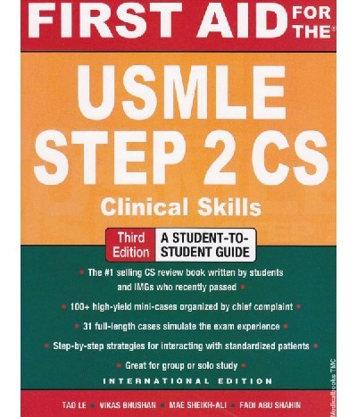 FIRST AID USMLE STEP 2 CRITICAL SKILLS