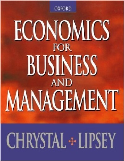 ECONOMICS FOR BUSINESS AND MANAGEMENT