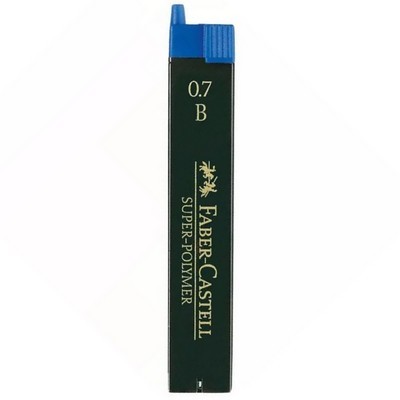 ΜΥΤΕΣ ΓΙΑ ΜΗΧΑΝΙΚΟ ΜΟΛΥΒΙ 0.7mm B FABER CASTELL