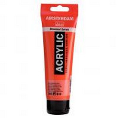 ΑΚΡΥΛΙΚΟ AMSTERDAM ALL ACRYLICS STANDART NAPHTHOL RED LIGHT 398 120ml