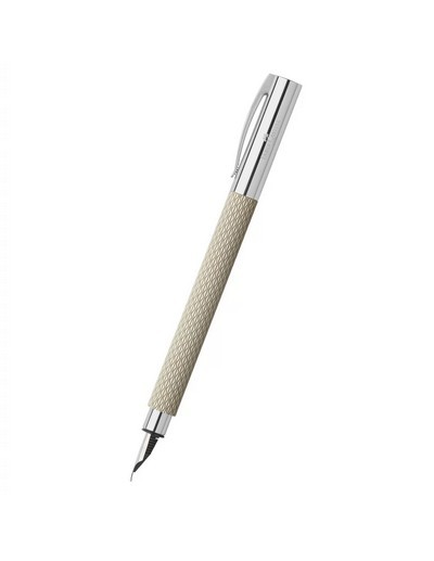 ΠΕΝΑ FABER CASTELL 149620 AMBITION OP ART WHITE SAND M