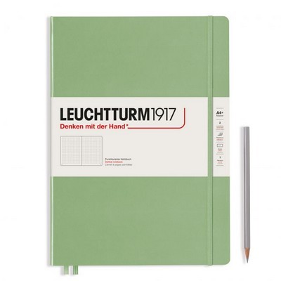 ΣΗΜΕΙΩΜΑΤΑΡΙΟ NOTEBOOK LEUCHTTURM 1917 A4+SL DOTTED SAGE 123 P