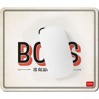 MOUSEPAD LEGAMI THE BOSS IS ALWAYS RIGHT